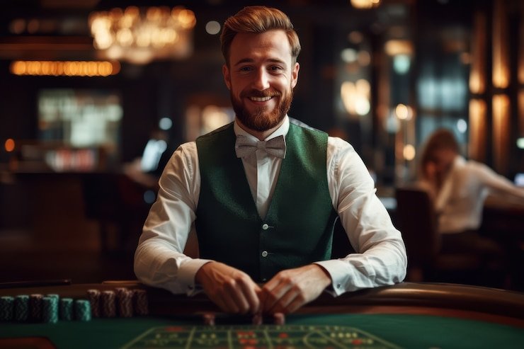 Choose your bet size before spinning Bet size selector and spin button interface